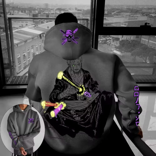 ONE PIECE Men's Hoodie Sweater Roronoa Zoro